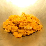 銀座 盡 - 青森の赤ウニと卵黄のご飯