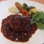 イースト ウィンド ガイエン - ハンバーグデミソース