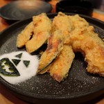 やきとり 正や - カボチャの皮で、