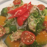 山海 - 我儘生野菜定食 美味いっ！