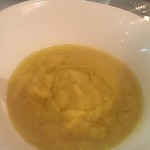 Abats. - 黄人参のポタージュ　激美味！！