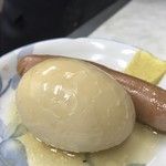 大西酒店 - おでん たまごとソーセージ