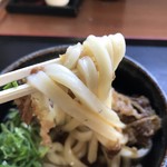 本格手打うどん はゆか - 肉ぶっかけ冷濃口520円（税込）