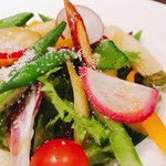 創作イタリアン Gemelli - ジェメリサラダ 太らないようにちょっとは気にする