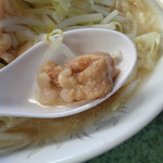 ラーメン二郎 - 脂固まり