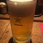 ラーメンBAR やきそばー HIT - 生ビール