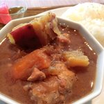 とうとう - 「美桜鶏と根菜のスープカレー　みそ仕立て」