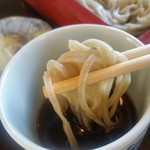 せいろを汁で。