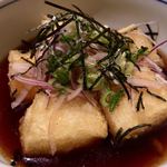 まぐろ丼　加一 - 揚げ出し豆腐…525円