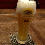 中華料理 頤和園 - 生ビール