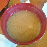 天ぷらいちかわ - 味噌汁