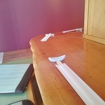 天ぷらいちかわ - 座敷式カウンター席