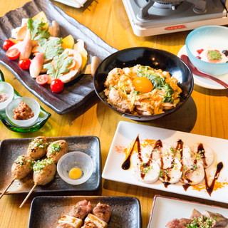 接待やビジネス 顔合わせや大切な会食 記念日誕生日にもおすすめ ランチコースb 乾杯ドリンク付 5 000税込 ランチのみ税込みです 鳥半 とりはん 飯田橋 焼鳥 食べログ