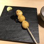 会員制 炭火焼き鳥 まる義 - 追加したうずらの卵