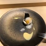 会員制 炭火焼き鳥 まる義 - デザート。余白にセンスを感じます