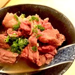 大衆酒蔵　水戸黄門 - 馬肉煮込み