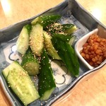 大衆酒蔵　水戸黄門 - もろみ胡瓜