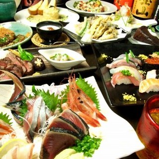旬の魚を使った和食宴会料理