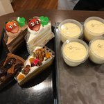 旬菓処福田屋 - 苺のショートケーキ、いちごのチョコショート、かぼちゃのチーズケーキ、栗のごろごろタルト、こだわりプリン