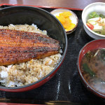 かわはち屋 - うなぎランチ丼