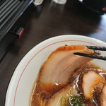 中華そば まる乃 - 豚バラ肉チャーシューアップ