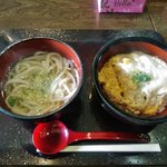 いりこぶ家 - カツ丼セット