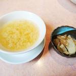 ニイハオ - スープとザーサイ