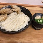 讃岐うどん えん家 - かしわ天ざる690円（税込）