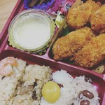 おこわ米八 - カキフライ弁当