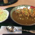 Resutoran Erie-Ru - 生姜かき揚げカレー