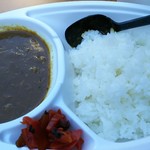 炭火焼 ゆうじ - 牛すじカレー 1000円