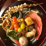 懐石 小室 - まるで絵のように美しい八寸！