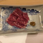 旬菜 おぐら家 - 馬肉燻製