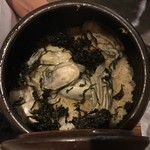 旬菜 おぐら家 - 牡蠣と新生姜の炊きこみご飯