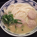 丸亀製麺 - 料理写真:1710_丸亀製麺 Mall Artha Gading_TORIBAITAN UDON＠48,000Rp(鶏白湯うどん)