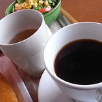 高虎ドッグ - スープとコーヒー