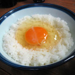 千とせ - 小玉（ごはん小150円＋生玉子50円）