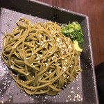 和酒 吟蔵 - 麺レビュアー様の茶そば＼(^o^)／