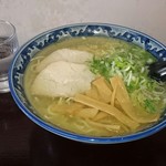 日の出食堂 - 塩味ラーメン  500円