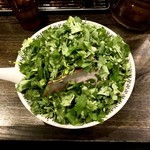 スパイス・ラー麺 卍力 - ＜2017年11月再訪・20回目＞スパイスラーメン・トリプルパクチー・ダブルもやし・1,430円