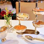 資生堂パーラー - オムライスの付け合わせ