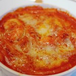 資生堂パーラー - 海の幸のトマトマカロニグラタン①
