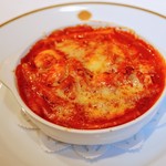 資生堂パーラー - 海の幸のトマトマカロニグラタン②
