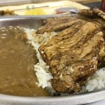 ぶた福 - カレー豚肉アップ