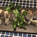 職人が造る焼きサバ棒寿司 ¥780