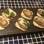 和ビストロイツキ - 炙りクリームチーズの西京漬け ¥520