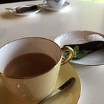 time&space 愛宕下 - ミルクティー(スイーツ付き)800円