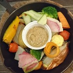 BELLA BOCCA 阪急梅田店 - お野菜のバーニャカウダ