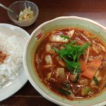 北一倶楽部 - ラム＆Wトマト スープカレー 中辛