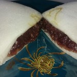 松屋長春 - 羽二重餅断面